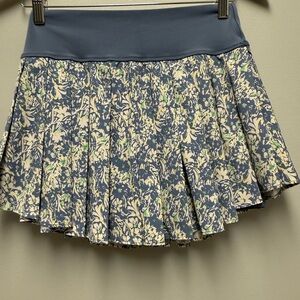 OFFLINE By Aerie Real Me Pleated Tennis Skirt Blue Size Medium